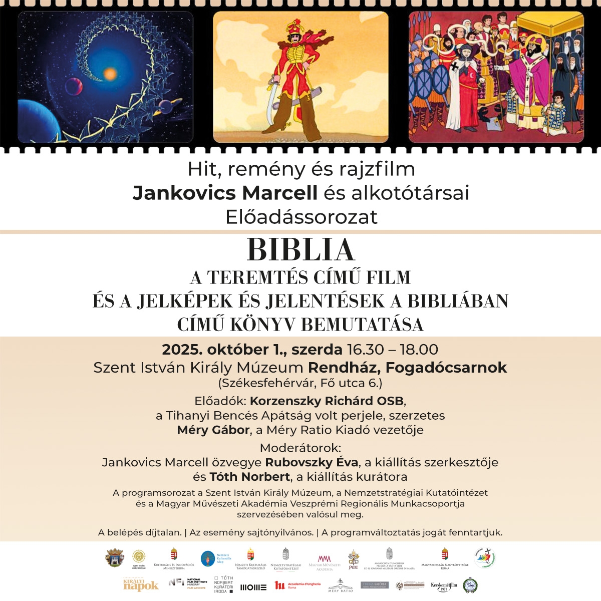 Korzenszky Richárd és Méry Gábor lesznek a Jankovics-kiállítás következő vendégei